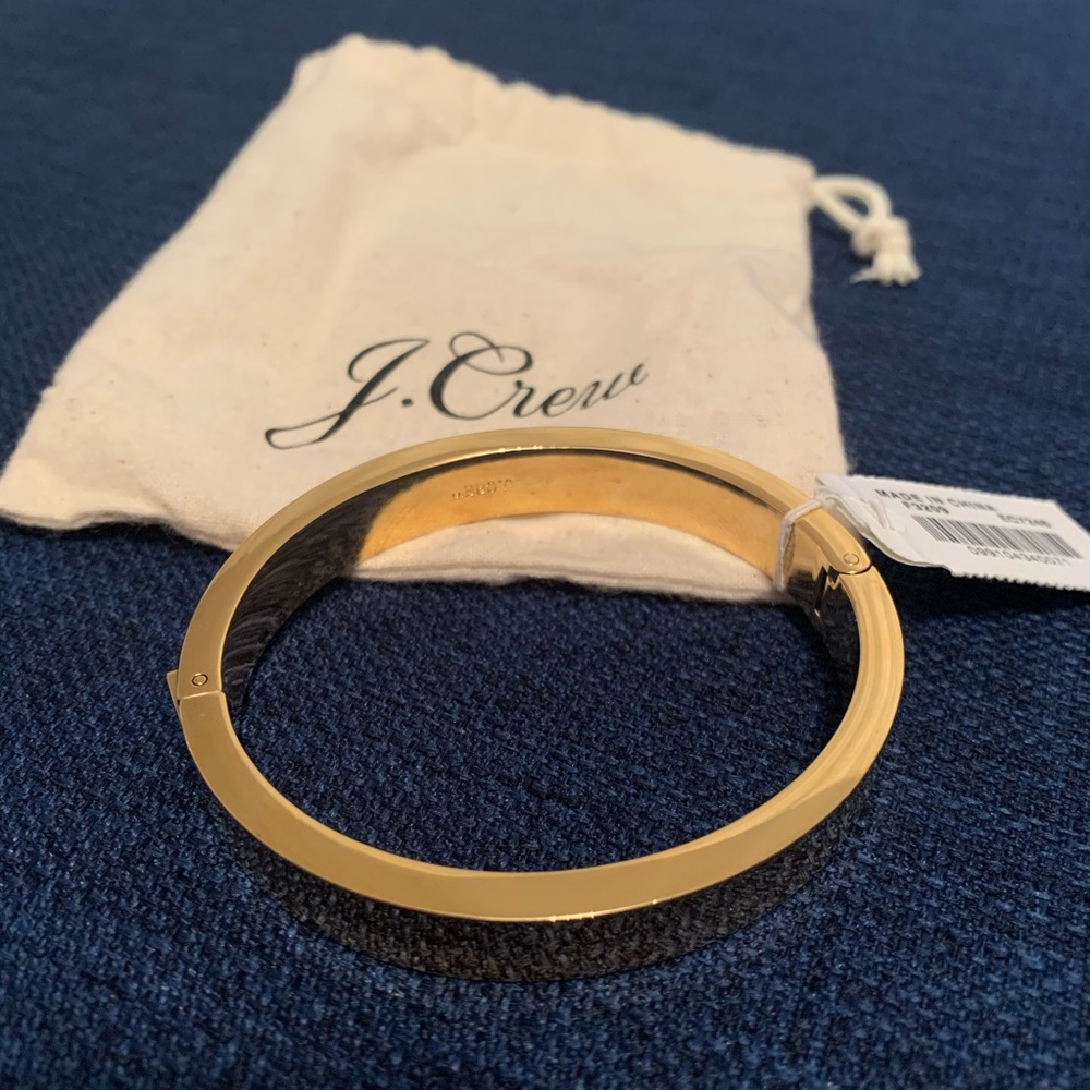 *NEW* J.Crew Hinge Bracelet Gold